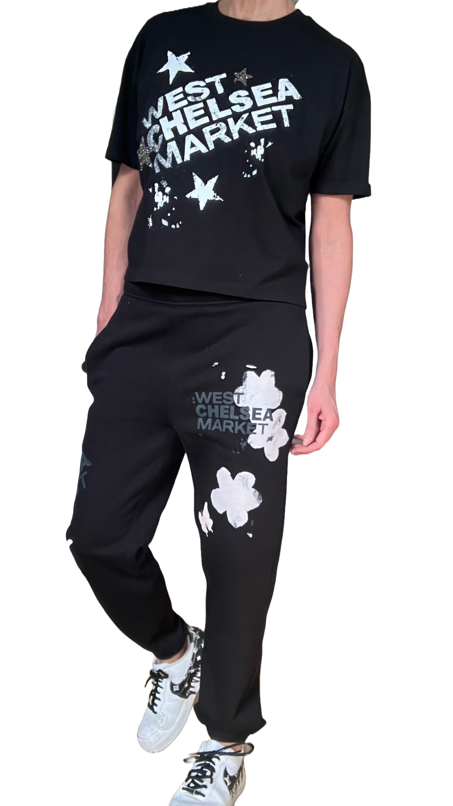 Hand Printed Jogger