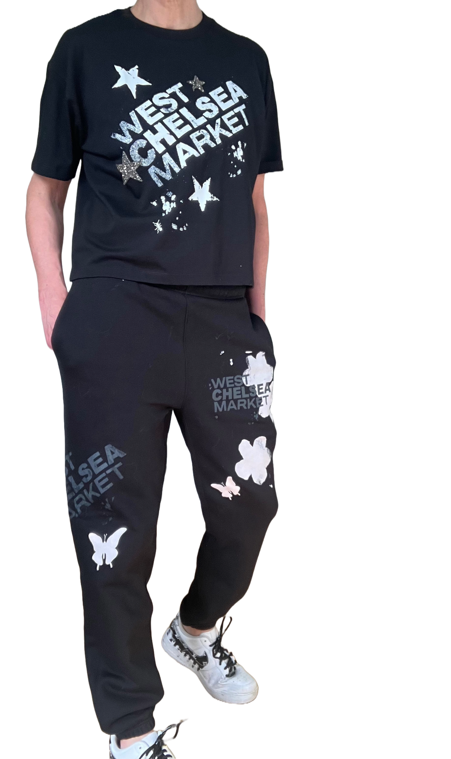 Hand Printed Jogger