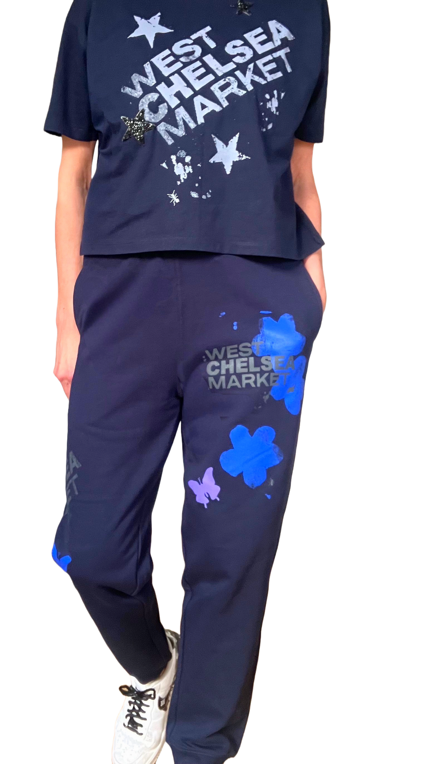 Hand Printed Jogger