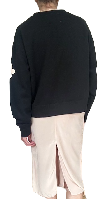 Floral and Star Spangled Sweatshirt