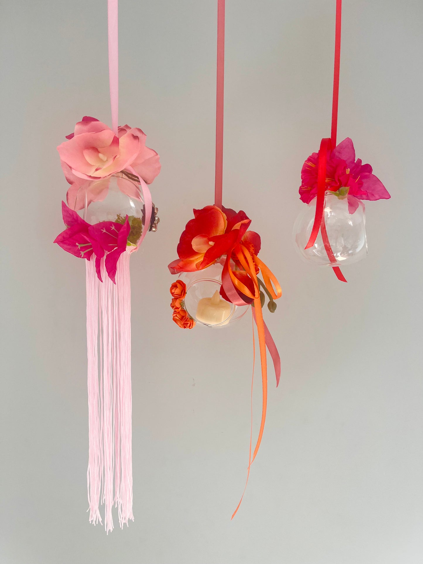 Vibrant Handmade Tea Light Set : Limited Edition