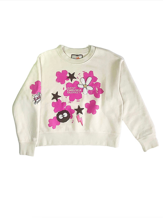 Floral and Star Sweatshirt
